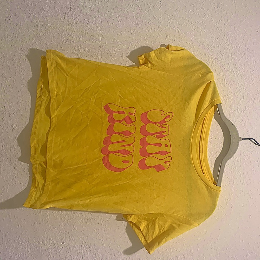 Yellow Graphic Shirt